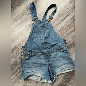 Ingrid and Isabel Maternity Shortalls